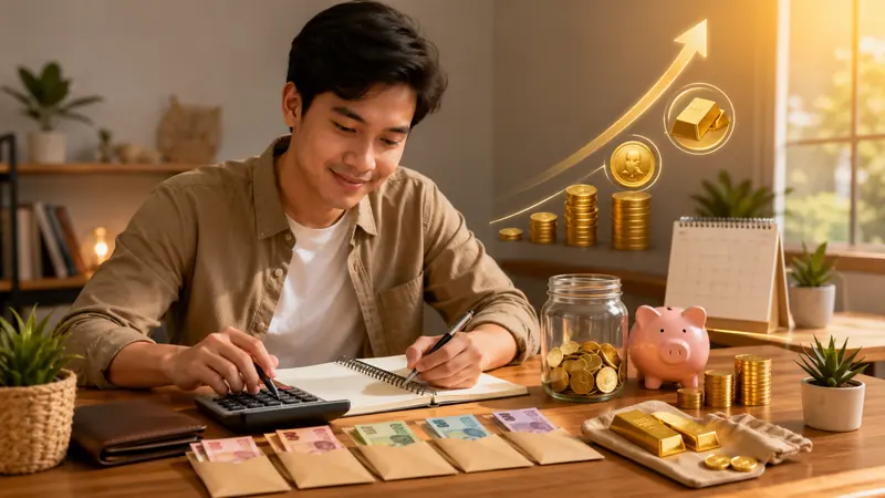 Nabung Emas dari Gaji 3 Juta: Strategi Mudah untuk Pemula